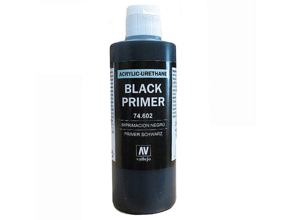 Vallejo Primer Black 200 ml 